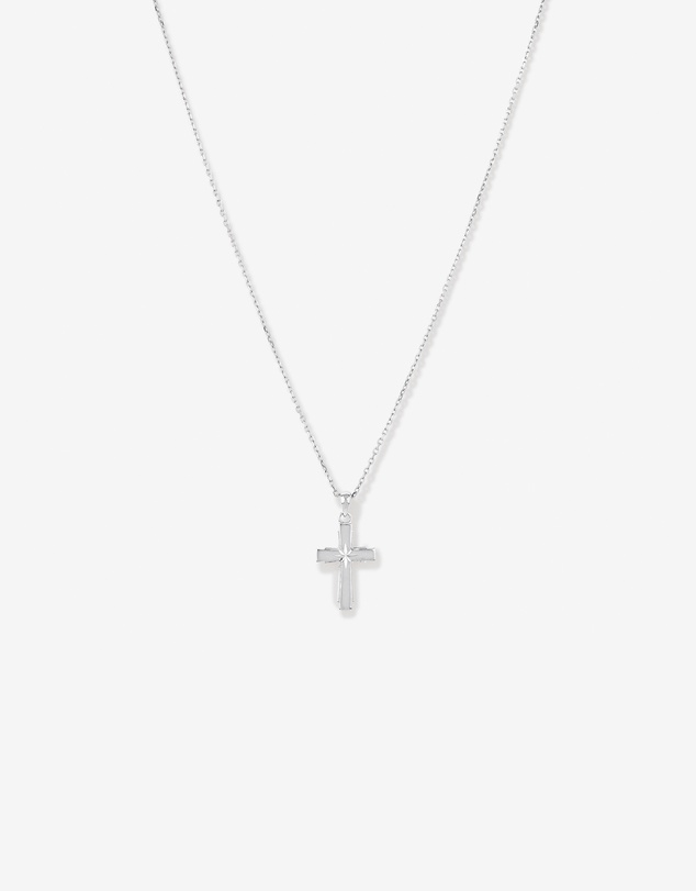 Michael Hill - Cross Pendant Necklace in Sterling Silver