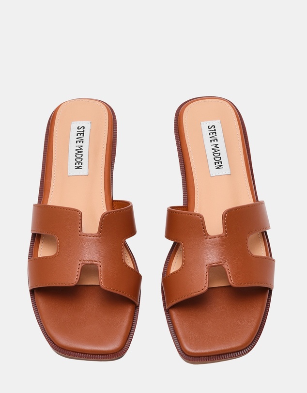 Steve Madden - Haileyy Cognac Sandals