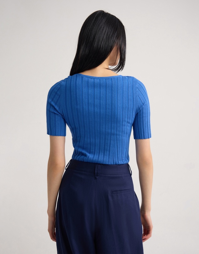 Oxford - Lucy Rib V-Neck Knit