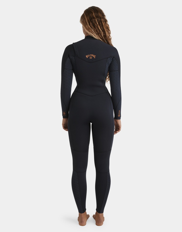 Billabong - Womens 4/3Mm Synergy Natural GBS Chest Zip Long Sleeve Fullsuit