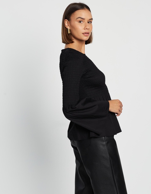 Third Form - Full Form Shirred Blouse