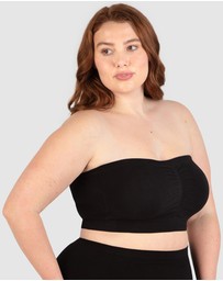 B Free Intimate Apparel - Cotton-Rich Padded Strapless Bra (A-B-C) Cup