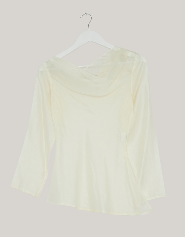Revibe - Repaired Lover Layla LS Asymmetric Sheer Top - AU 6