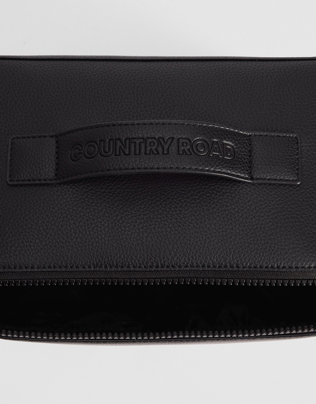 Country Road - Branded Detail Large Convertible Cosmetic Case
