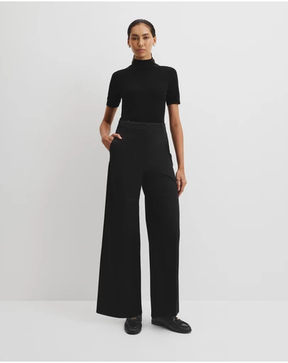 Country Road - Cotton Sateen Wide Pant