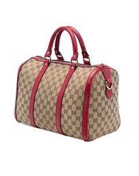 Pre-Loved by Azura Reborn - Pre-Loved Medium GG Canvas Joy Boston Bag
