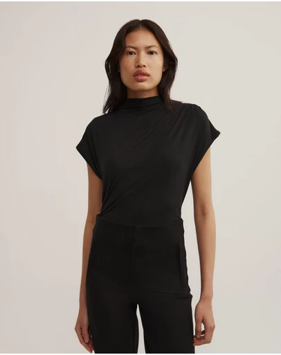 Witchery - Draped High Neck Top