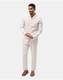 Brooksfield - Linen Casual Shirt