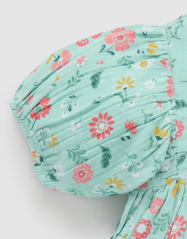 Purebaby - Gathered Dress -Kids-Babies