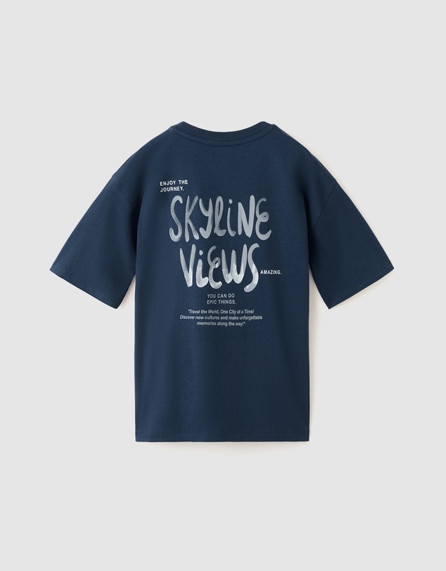 M.N.G - Skyline T-Shirt - Kids-Teens