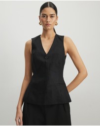 AERE - Adelaide Linen Vest