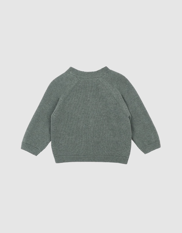 Bebe by Minihaha - Otto Proud Puppy Organic Knitted Jumper - Babies