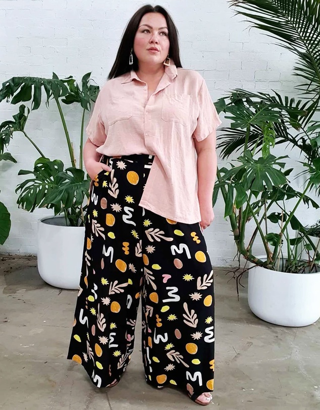 Hope & Harvest - Palazzo Wide Leg Pants