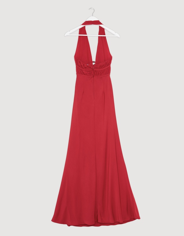 Revibe - Repaired MISHA The Celine Satin Dress - AU 8