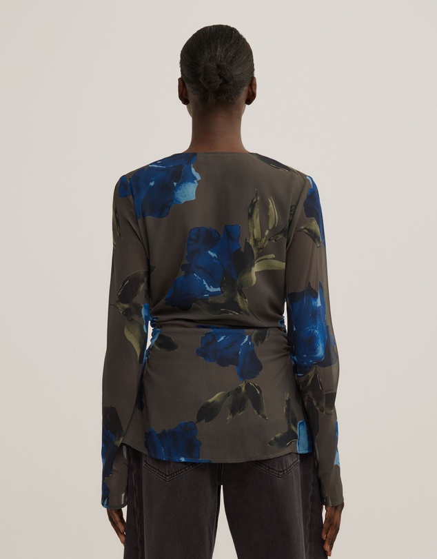 Witchery - Sheer Wrap Shirt