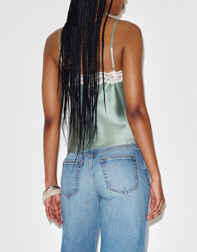 Reformation - Teddy Silk Top