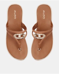 ALDO - Albobrenna T-Strap Wedge Sandals