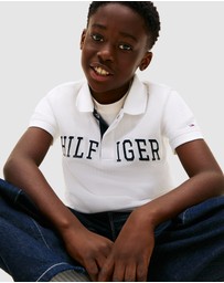 Tommy Hilfiger - Boys Regular Fit Textured Polo Shirt - Teens