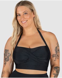 B Free Intimate Apparel - Ruched Bikini Bra (B-C-D-DD-E) Cup