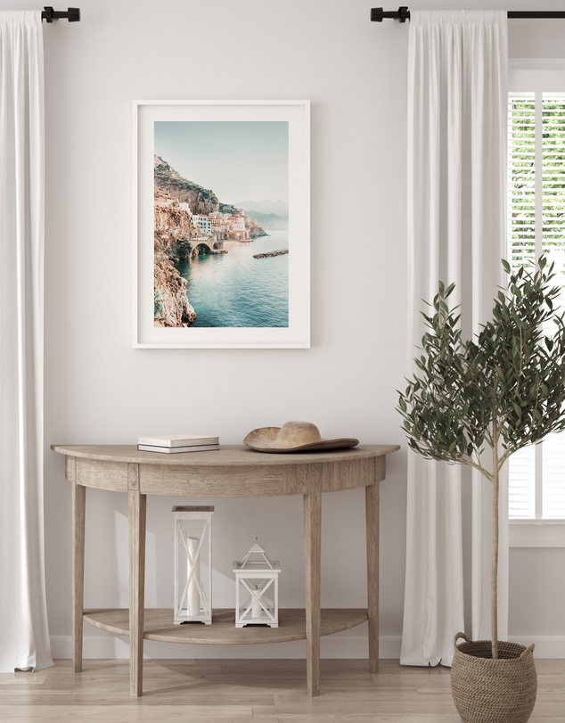 Olive et Oriel - Amalfi Sunsets I Art Print