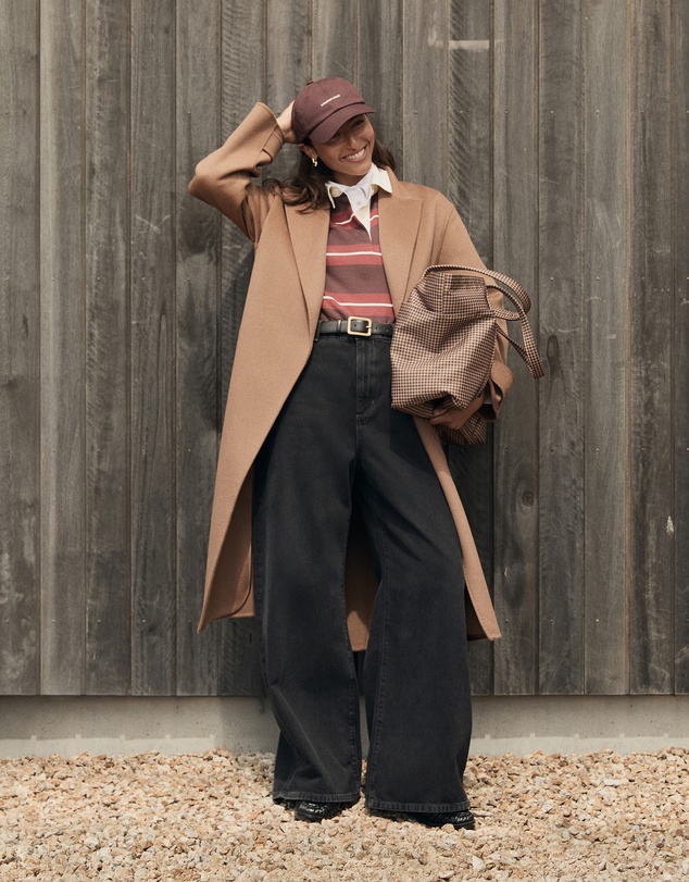 Country Road - Curved Wide Leg Jean