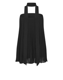City Chic - Aida Strapless Pleat Mini Dress - black