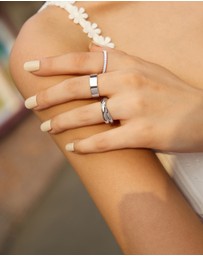 Ania Haie - Silver Smooth Band 6mm