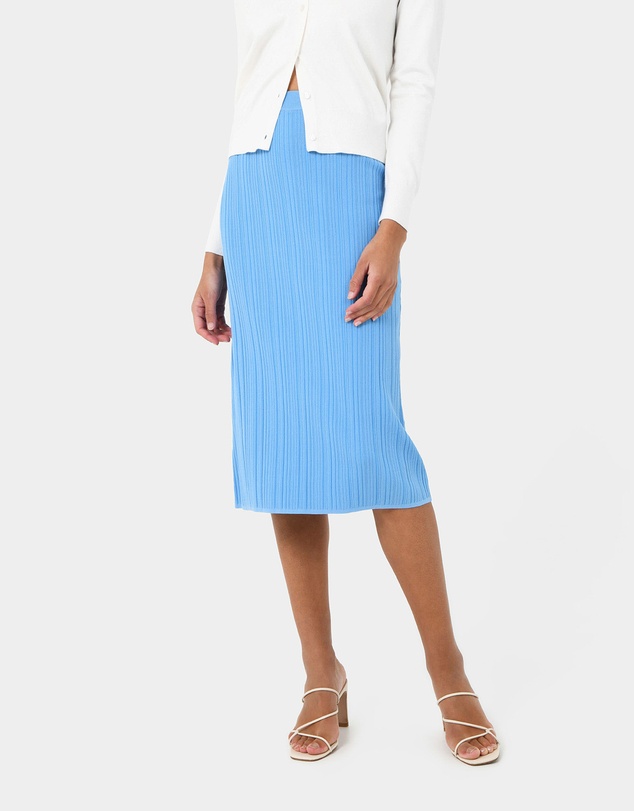 Forcast - Cosette Rib Knit Skirt
