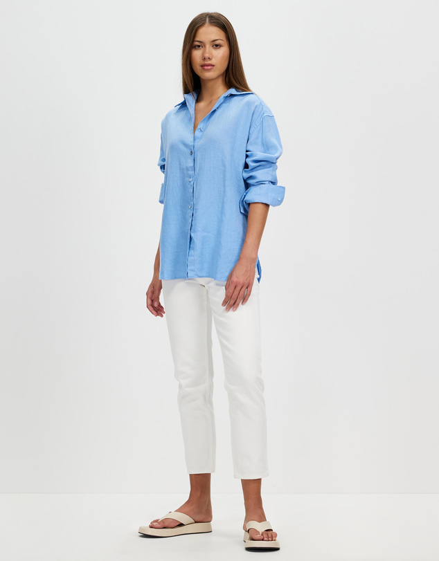 Assembly Label - Oversized Linen Shirt