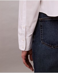Calvin Klein Jeans - Boxy Cropped Button-Down Shirt