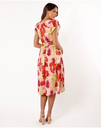 Petal & Pup - Larkspur Midi Dress - Floral