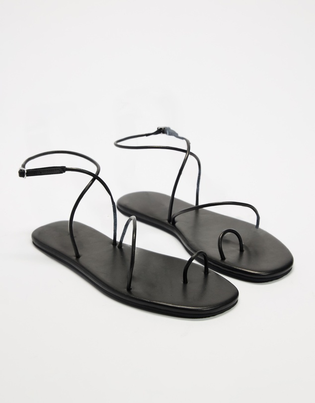 AERE - Freya Strappy Leather Sandals - Women's
