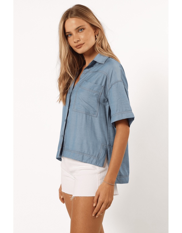 Petal & Pup - Lyna Top - Blue