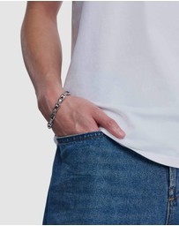 Diesel - Metamorph Silver-Tone Bracelet