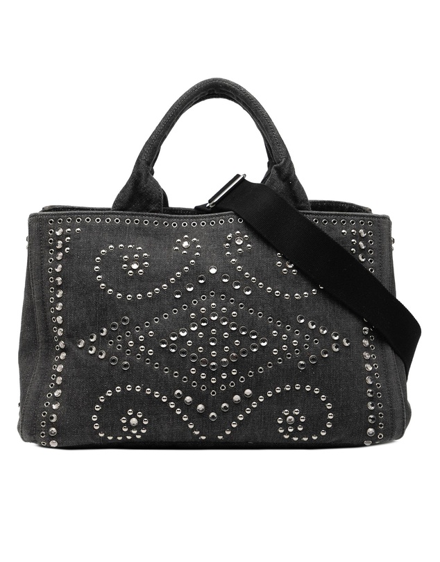 Pre-Loved by Azura Reborn - Pre-Loved Denim Canapa Bijoux Satchel