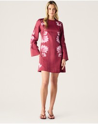 MOS The Label - Lilou Embroidery Mini Dress