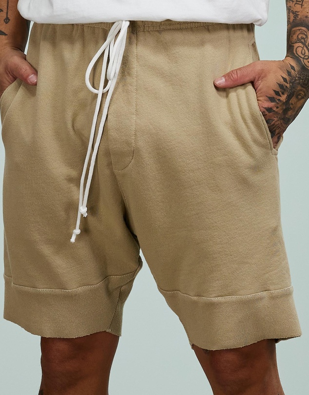 Surrounded By Ghosts - The Larimar French Terry Drawstring Shorts