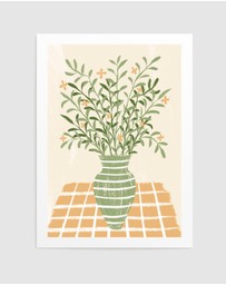 Olive et Oriel - Cozy Home by Martina Art Print