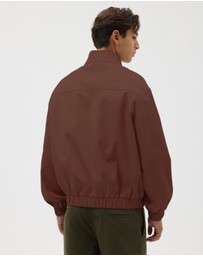 AERE - Organic Cotton Bomber Jacket