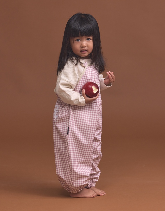Crywolf - BABY WANDER OVERALL Gingham