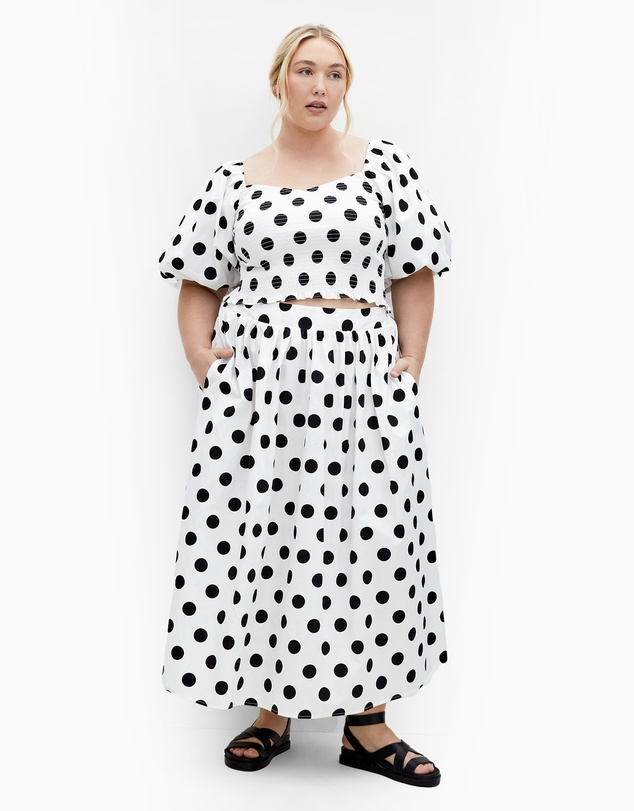 City Chic - Amari Print Top