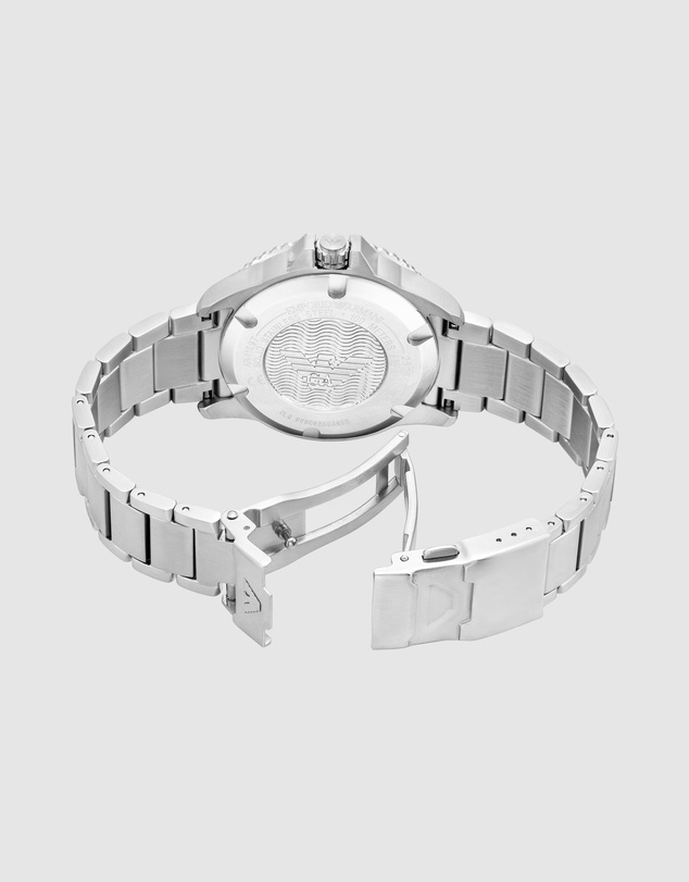 Emporio Armani - Silver Tone Analogue Watch