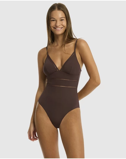 Sea Level Australia - Essentials Edit Cross Back Tri One Piece