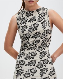 Third Form - Hawaii 2.0 Tuck Mini Dress