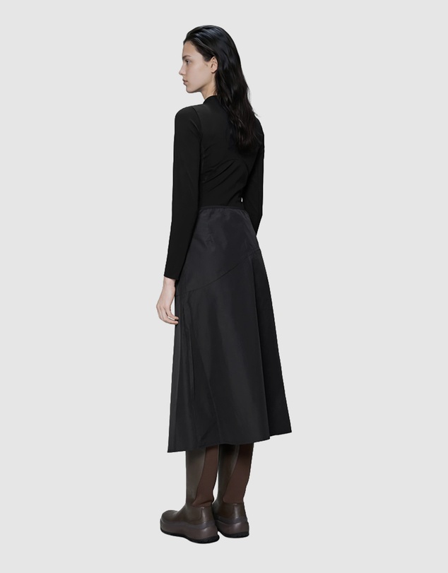 RAINS - Light Woven W Skirt Black
