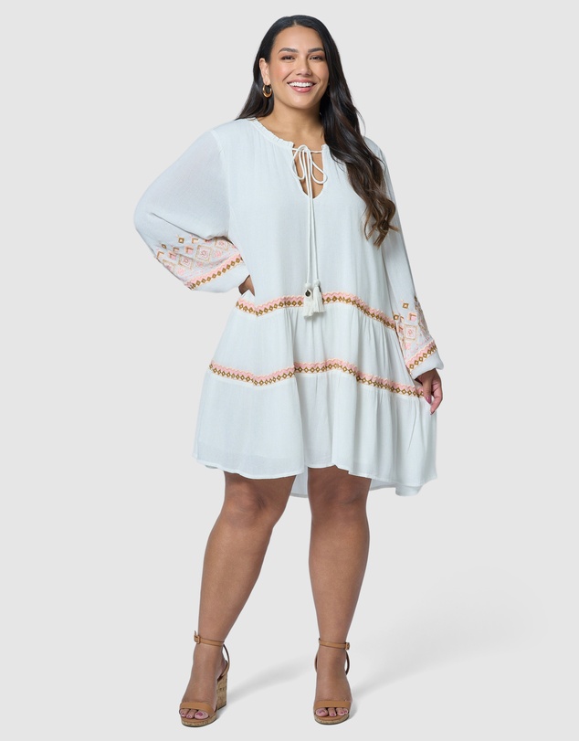 The Poetic Gypsy - Golden Threads Mini Dress