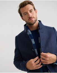Oxford - Dunbar Wool Herringbone Coat