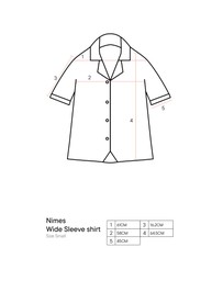 Linen House - Nimes Pure Linen Wide-Sleeved Shirt