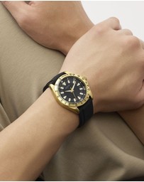 GUESS - GUESS Men's Gold-Tone Analogue Watch