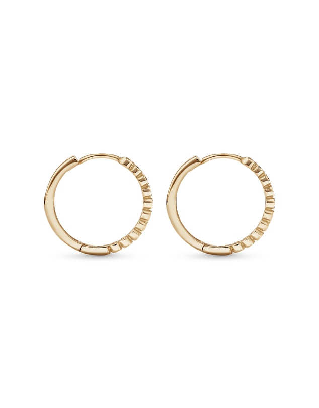 Michael Hill - Huggie Earrings in 10kt Yellow Gold